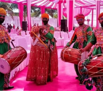Rajasthani Dhol Player